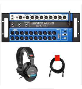 NUEVO Mezclador de Audio Digital de 24 Canales con Grabación USB Multipista y Control Inalámbrico para Sonido en Vivo y Uso en Estudio - Product Image 1