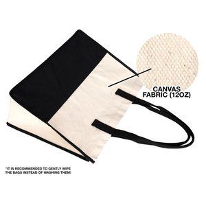 Sac fourre-tout en toile 100 % coton Elite, taille moyenne, motif lettres et sérigraphie, idéal pour la plage, les voyages, le shopping et la publicité - Product Image 6