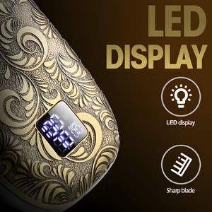 Afeitadora Eléctrica Recargable para Hombre, Afeitadora Rotativa de Lámina Húmeda/Seca, Doble Cuchilla, Impermeable IPX7, Inalámbrica, para Uso en Autocaravanas - Product Image 6