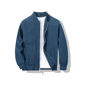 Chaqueta bomber de hombre de satén bordado personalizada al por mayor de fabricante - Product Image 6