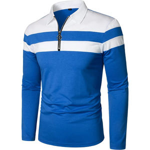 Venta al por mayor caliente de poliéster de algodón personalizado impreso ropa informal de los hombres polos personalizados con logotipo bordado polos de los hombres - Product Image 2