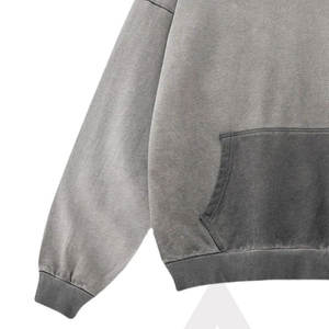 Sweats à capuche oversize en molleton imprimé tendance pour femmes, lavage à l'acide vintage, pull à manches longues, doublé pour l'hiver - Product Image 5