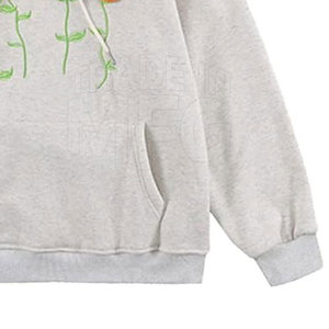 Sudaderas con Capucha Bordadas de Algodón/Poliéster de Alta Calidad para Hombre - Ropa de Invierno para Exteriores Transpirable y de Secado Rápido - Product Image 5