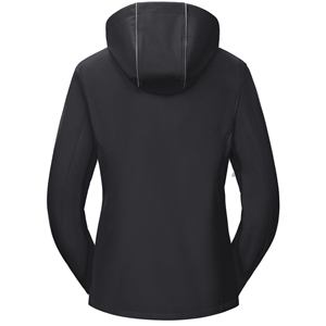 Top Tendance Vestes D'extérieur Coupe-Vent À Capuche Imperméable À Manches Longues Avant Fermeture Éclair Softshell Vestes Pour Femmes - Product Image 2