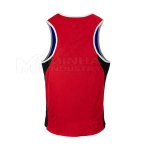 Uniformes de boxe en gros couleur avec des chemises d'entraînement mode uniforme de kick-boxe personnalisé à vendre - Product Image 3