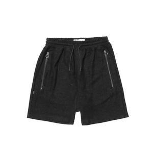 Short d'été à séchage rapide de style High Street pour hommes, maille respirante, logo personnalisé, Streetwear de fitness imprimé ample, teint uni - Product Image 6