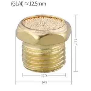 Dispositivos de Reducción de Ruido con Silenciador Sinterizado de Tipo Corto - Product Image 3