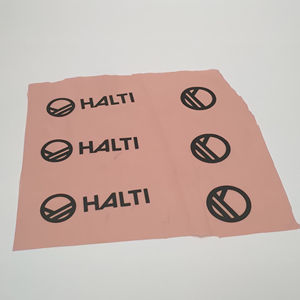 Étiquette de transfert de chaleur réfléchissante personnalisée de bonne qualité étiquette argentée de timbre à chaud étiquette extérieure de marque de fer lavable résistante à l'eau - Product Image 6