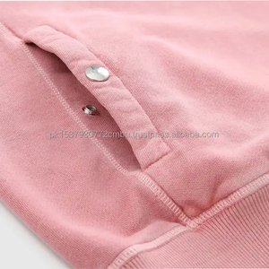 Sudadera con Capucha Corta Unisex de Alta Calidad, Personalizada, de Felpa Gruesa de 360g, Poliéster y Algodón, Oversize, Transpirable, de Secado Rápido para Primavera - Product Image 3