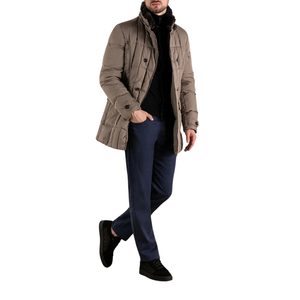 Custom Men's Plus Size Sleeveless Puffer Vest Top Selling Formal Style <b>Body</b> <b>Warmer</b> Jacket for Winter Trending Outdoor Streetwear - Product Image 4