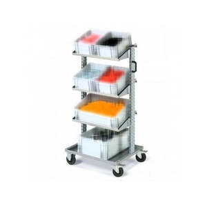 Carritos de Compras Unimod Smart Serie 073 de Cuatro Ruedas, Personalizables OEM, para Almacenamiento en Almacenes y Contenedores - Product Image 1