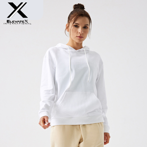 Sweat à capuche décontracté pour femmes sweat tricoté solide à manches longues Mutli couleur pull dames hiver mode luxe sweats à capuche pour les femmes - Product Image 4