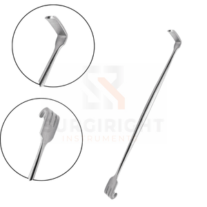 Precio al por mayor Senn Miller Retractor Instrumento quirúrgico afilado y romo Miller Hook Retractor de Surgiright - Product Image 4