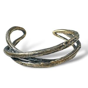 Bracelet en bronze laiton 20 mm style coréen, bijoux brillants dorés pour Noël, USA, Dubaï, bracelets joncs, bijoux de manchette, février 2026 - Product Image 3