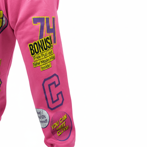 กางเกงวอร์มขายาวตรงสำหรับผู้ชายใส่ได้ทั้งชายและหญิงผ้าคอตตอน100% ทรงถุงใส่ตรงมีบริการ OEM - Product Image 5