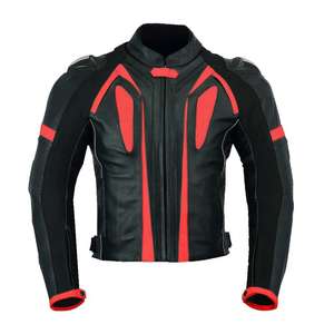 Traje de cuero de carreras de motocicleta profesional de calidad única, trajes de moto de Motocross transpirables para hombres - Product Image 5
