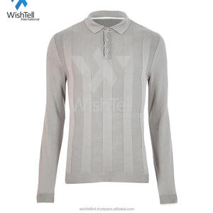 Logo brodé personnalisé 100% coton Polyester couleur unie de haute qualité pour polo hommes Golf affaires uniforme personnalisé imprimé - Product Image 4