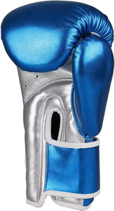 Gants de boxe MMA en cuir de haute qualité professionnels Doigts entiers Évacuation de l'humidité Fermeture à boucle et crochet Tailles et prix personnalisés - Product Image 4