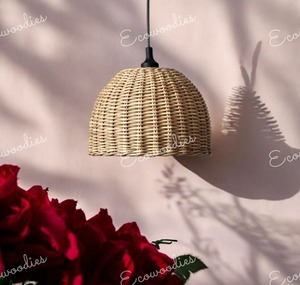 Nouvelle lampe suspendue en osier de bambou pour l'éclairage intérieur lustre de ferme de Style postmoderne créatif pour salon chambre salle à manger - Product Image 2