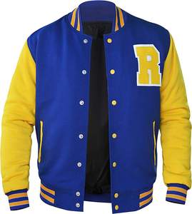 Custom Fashion Premium Quality Embroidered <b>Varsity</b> <b>Jacket</b> Letterman <b>Jackets</b> With Leather Sleeves - Product Image 6