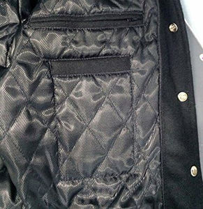 Chaqueta de béisbol de bombardero con parche de logotipo personalizado para hombre y mujer, ropa de abrigo de satén de gran tamaño, chaqueta universitaria de diseño OEM - Product Image 3