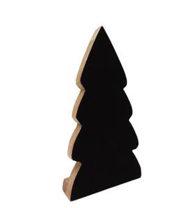 Bulk <b>Wooden</b> Decorative <b>Star</b> for Indoor Use 1 Side Velvet Black Natural Colour Tree-Shaped <b>Star</b> for Home Lighting Christmas - Product Image 2