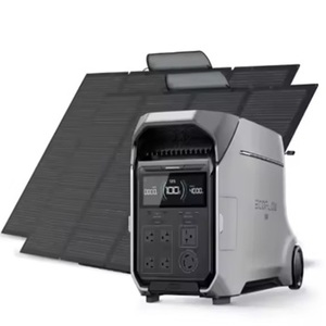Station d'alimentation portable DELTA- Pro 3 d'origine, batterie LFP de 4096 Wh, sortie CA 120/240 V 4000 W, générateur solaire en vente. - Product Image 1