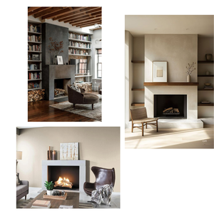 Chimenea Prefabricada de Leña M120ref con Calentamiento y Hogar Abierto, Material Refractario para Uso Doméstico - Product Image 3