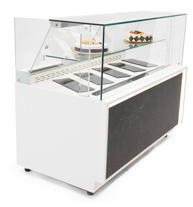 Vitrinas Refrigeradas Steffania de Acero Inoxidable con Triple Temperatura y Descongelación Automática para Confitería y Pastelería Comercial - Product Image 6