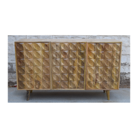 Buffet moderne en bois à 3 portes pour salle de bain, cuisine, parc, meubles polyvalents Indore