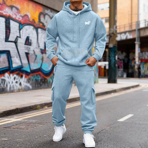 New Design 100% Cotton <b>Pullover</b> <b>Men</b> Tracksuit Long Sleeve Street Wear <b>Men</b> Tracksuit Made In Pakistan - Product Image 2