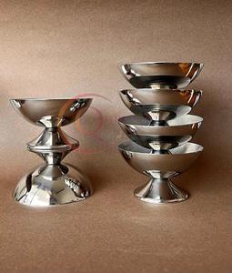 Tazón de Acero Inoxidable Hecho a Mano Personalizado para Comidas de Iftar, Presenta Dátiles, Frutos Secos y Dulces Diariamente - Product Image 6