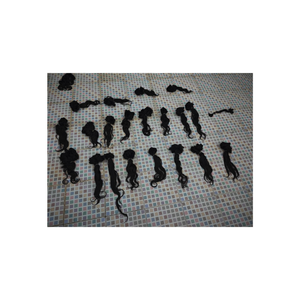 La extensión de cabello humano teñido y blanqueador de fácil mantenimiento de larga duración Full Shine está hecha de cabello humano real 100% - Product Image 5