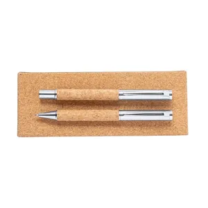 Set di Penne in Sughero Garrya Eco-Friendly, Gadget Regalo Sostenibili - Product Image 4