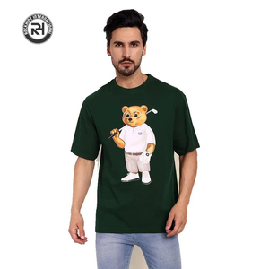 Haute qualité 100% coton Jersey été demi manches T-Shirt pour adultes tricoté tissu promotionnel vêtements d'été vêtements - Product Image 3