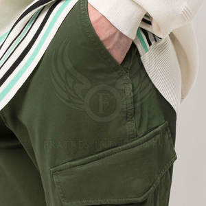 Pantalones cargo ligeros hechos en Pakistán para hombre, tela transpirable, ajuste cómodo, Ideal para ropa informal - Product Image 5