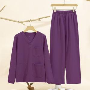 Uniformes Médicos Personalizables Unisex, Conjuntos de Uniformes de Enfermería a la Moda, Transpirables y Cómodos - Product Image 4