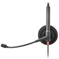 200 Auriculares Personalizados con Reducción de Ruido de 3.5mm+USB-C de un Solo Lado con Micrófono para Centro de Llamadas y Espacio de Trabajo