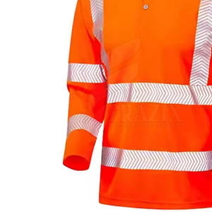 Camisas de uniforme de trabajo profesional para hombres Camisa DE SEGURIDAD reflectante de manga larga de seguridad - Product Image 4