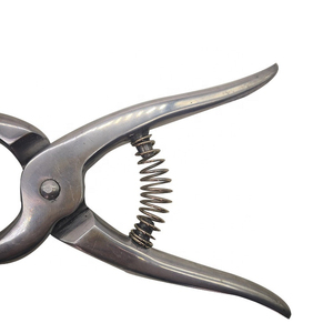 Pinza de Tatuaje Veterinaria de Aluminio Fundido a Presión, Estándar 3/8, 4 Dígitos, Liberación de Espacio, Precio Económico, OEM - Product Image 4