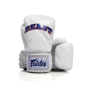 Gants de boxe en cuir de vachette véritable légers, sur mesure, de qualité supérieure, respirants, à lacets, pour l'entraînement des jeunes et des adultes - Product Image 2