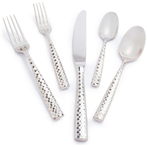 Service de couverts en acier inoxydable miroir de 5 pièces au design de luxe, idéal pour la table de restaurant, vaisselle élégante de la collection de luxe - Product Image 1