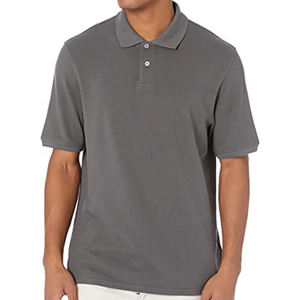 Precio al por mayor 100% algodón tallas grandes camisetas de polo en blanco liso personalizado tallas grandes Polo para hombres transpirable personalizado - Product Image 5