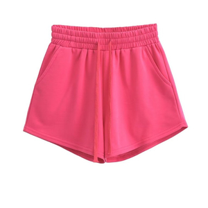 กางเกงขาสั้นผู้หญิงแบบแห้งเร็ว รุ่นปกติ ปี 2024 เหมาะสำหรับปั่นจักรยาน วิ่ง ออกกำลังกาย มีกระเป๋า ไซส์ใหญ่ ยืดหยุ่น เซ็กซี่ ขายส่ง - Product Image 5