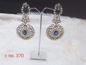 Pendientes de diamantes americanos de latón elegantes atemporales para mujer, Material principal de cobre de estilo religioso moderno de lujo para fiesta de boda - Product Image 2