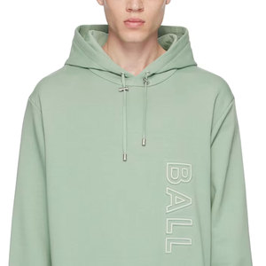 เสื้อฮู้ดดี้ผ้าเทอร์รี่แบบเรียบ น้ำหนักมาก สำหรับผู้ชาย ออกแบบโลโก้เองได้ ระบายอากาศ แห้งเร็ว - Product Image 5