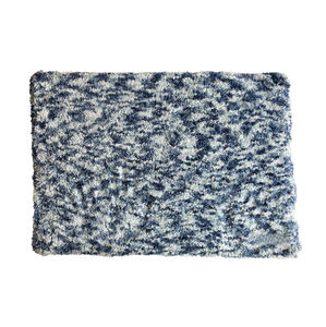 Tapis de bain doux à motif solide en polyester et coton fabriqué à la machine, disponible avec logo personnalisé, d'origine indienne - Product Image 1