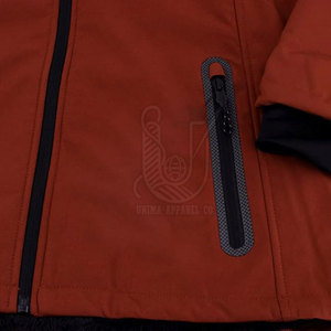 Chaqueta de Invierno Softshell para Mujer, Diseño Nuevo, Color Sólido - Product Image 5