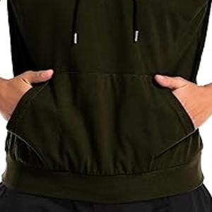 Camisa de calle Vintage en blanco de peso pesado Camiseta sin mangas de algodón de gran tamaño lavada Camiseta sin mangas personalizada para hombres por Dress Sports - Product Image 4