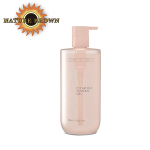 Gel bronzant végétalien naturel - Gel bronzant hydratant haute performance pour le visage et le corps 400ml - Product Image 1